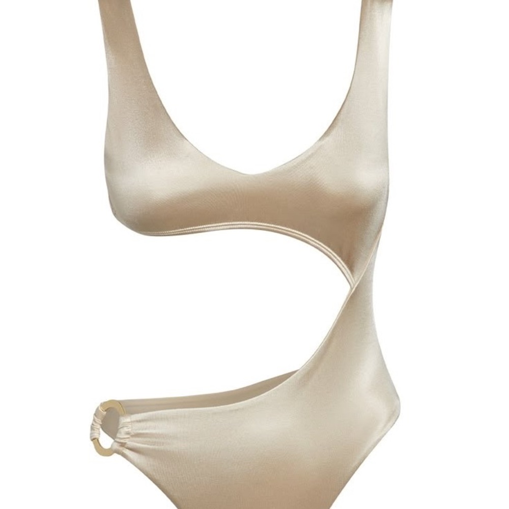 Monday Swimwear Champagne One Piece